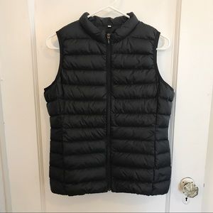 Muji puffy vest